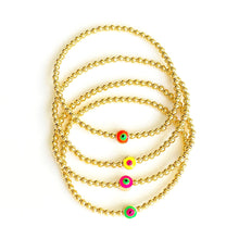 Load image into Gallery viewer, Candy Evil Eye Bracelet
