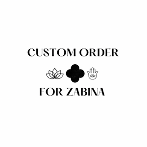 Custom Order for Zabina